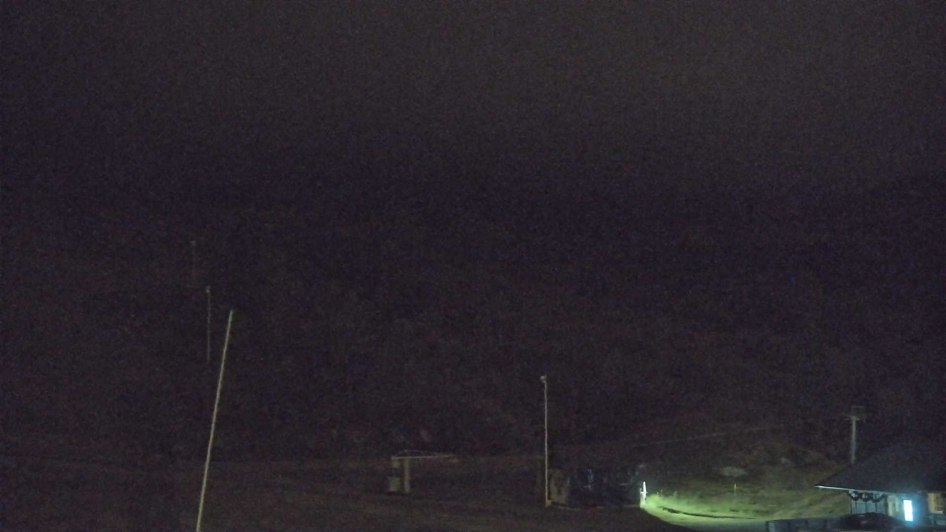 Voss Tråstølen snow cam captured at 14 September 2026 at 11:51 pm GMT+2
