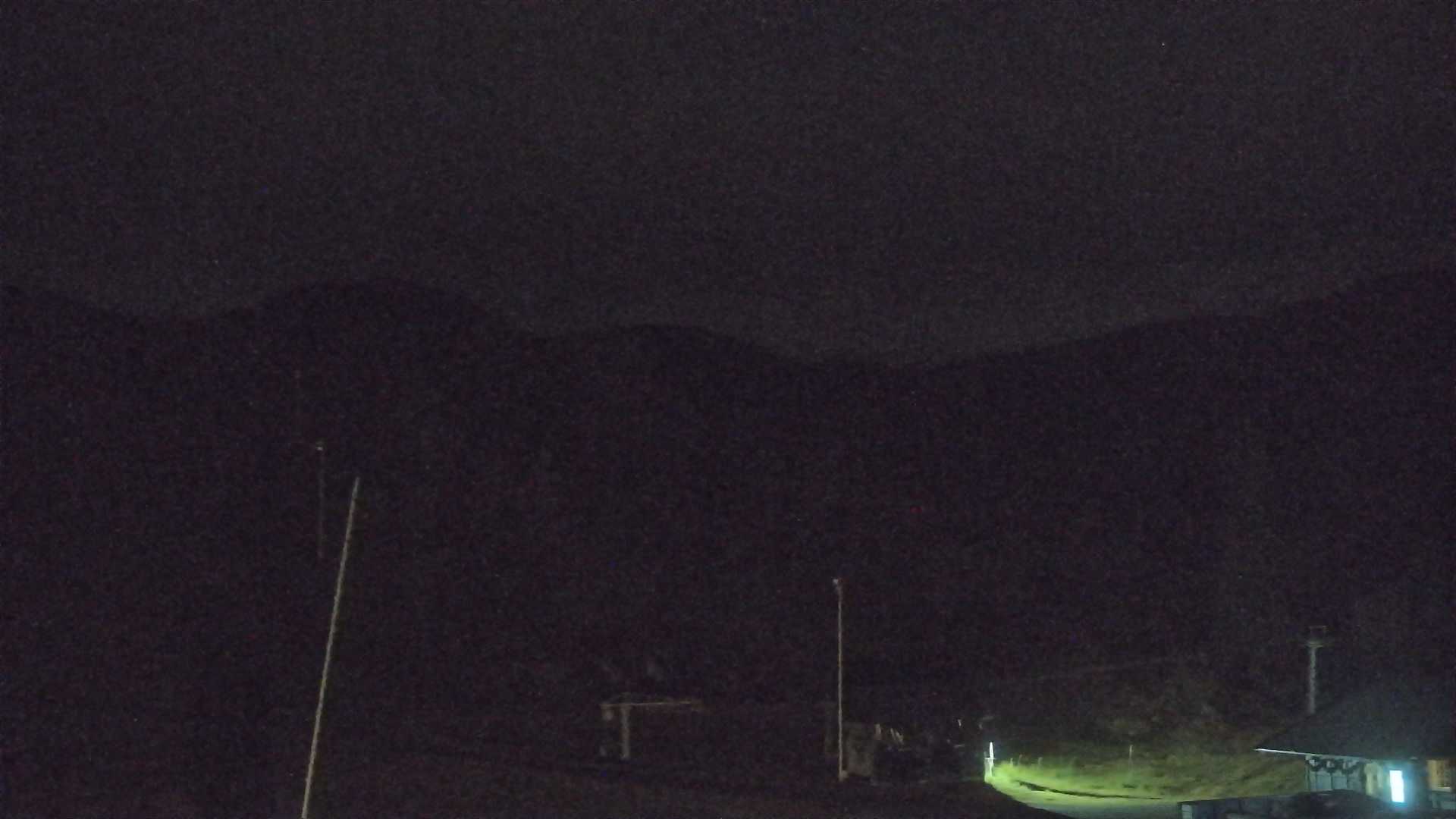 Voss Tråstølen snow cam captured at 16 September 2026 at 11:53 pm GMT+2