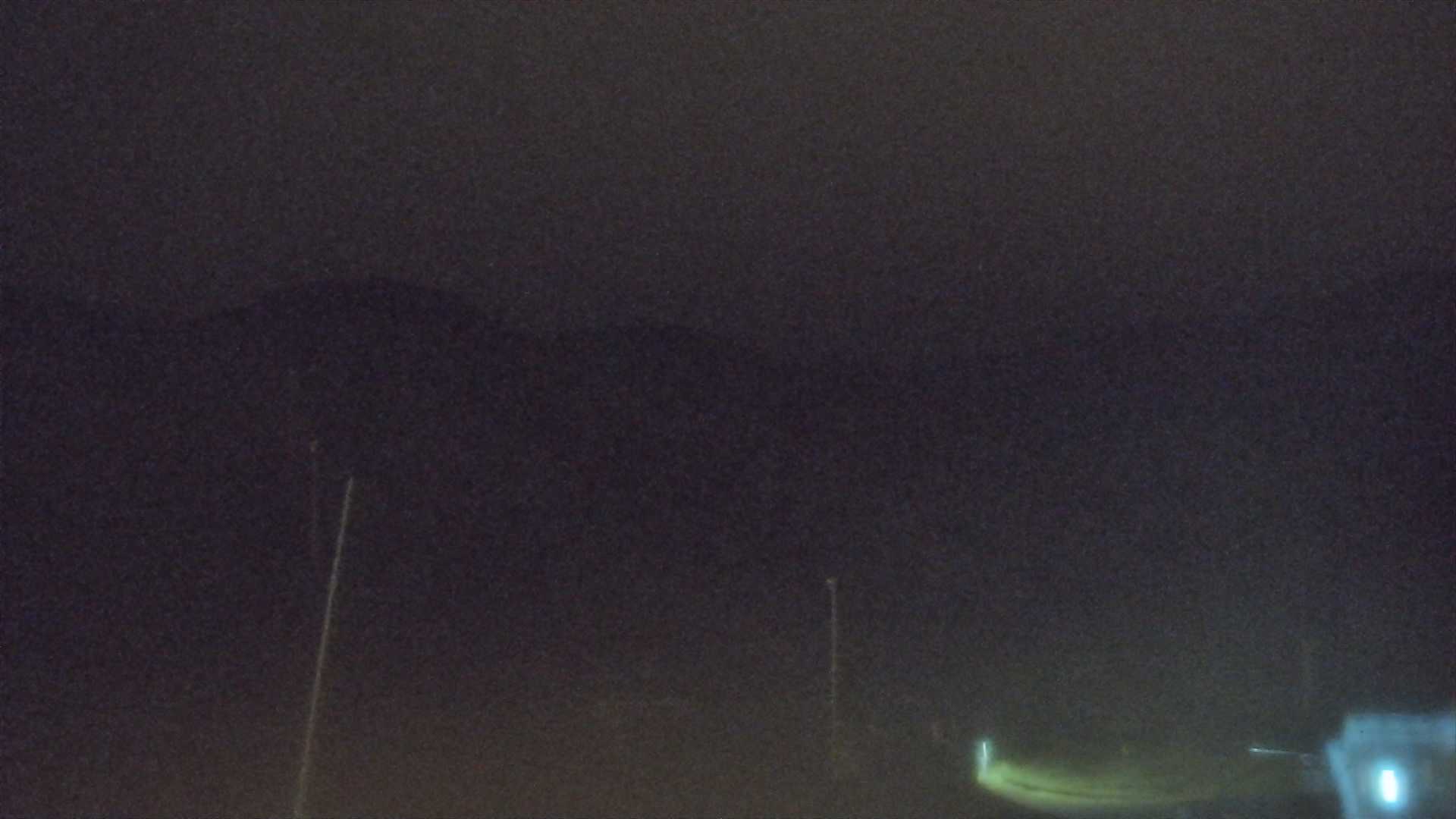 Voss Tråstølen snow cam captured at 19 September 2026 at 11:51 pm GMT+2