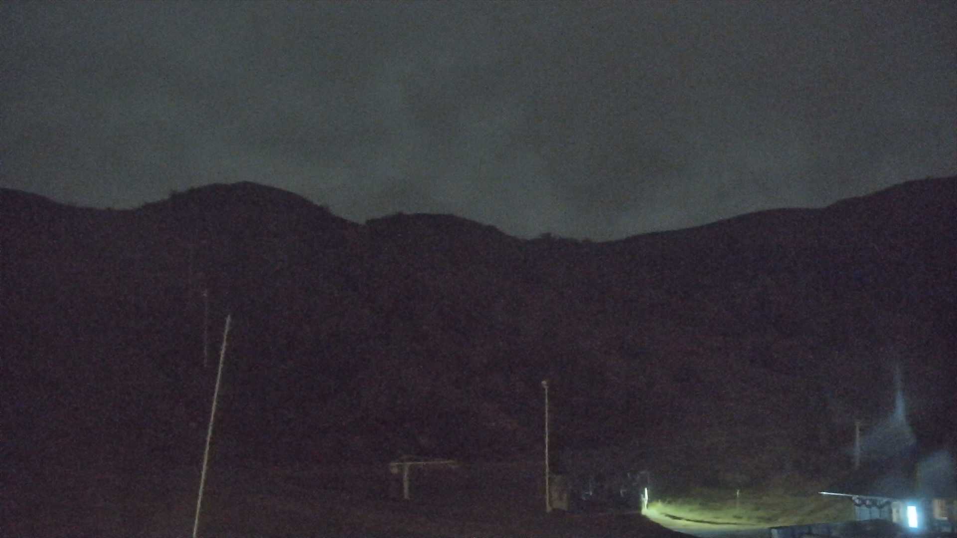 Voss Tråstølen snow cam captured at 23 September 2026 at 11:51 pm GMT+2