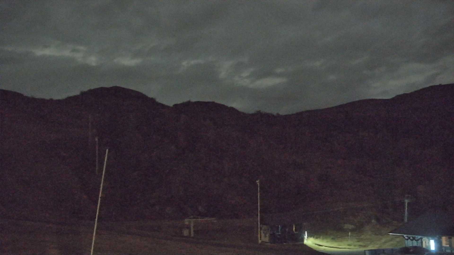 Voss Tråstølen snow cam captured at 27 September 2026 at 11:49 pm GMT+2