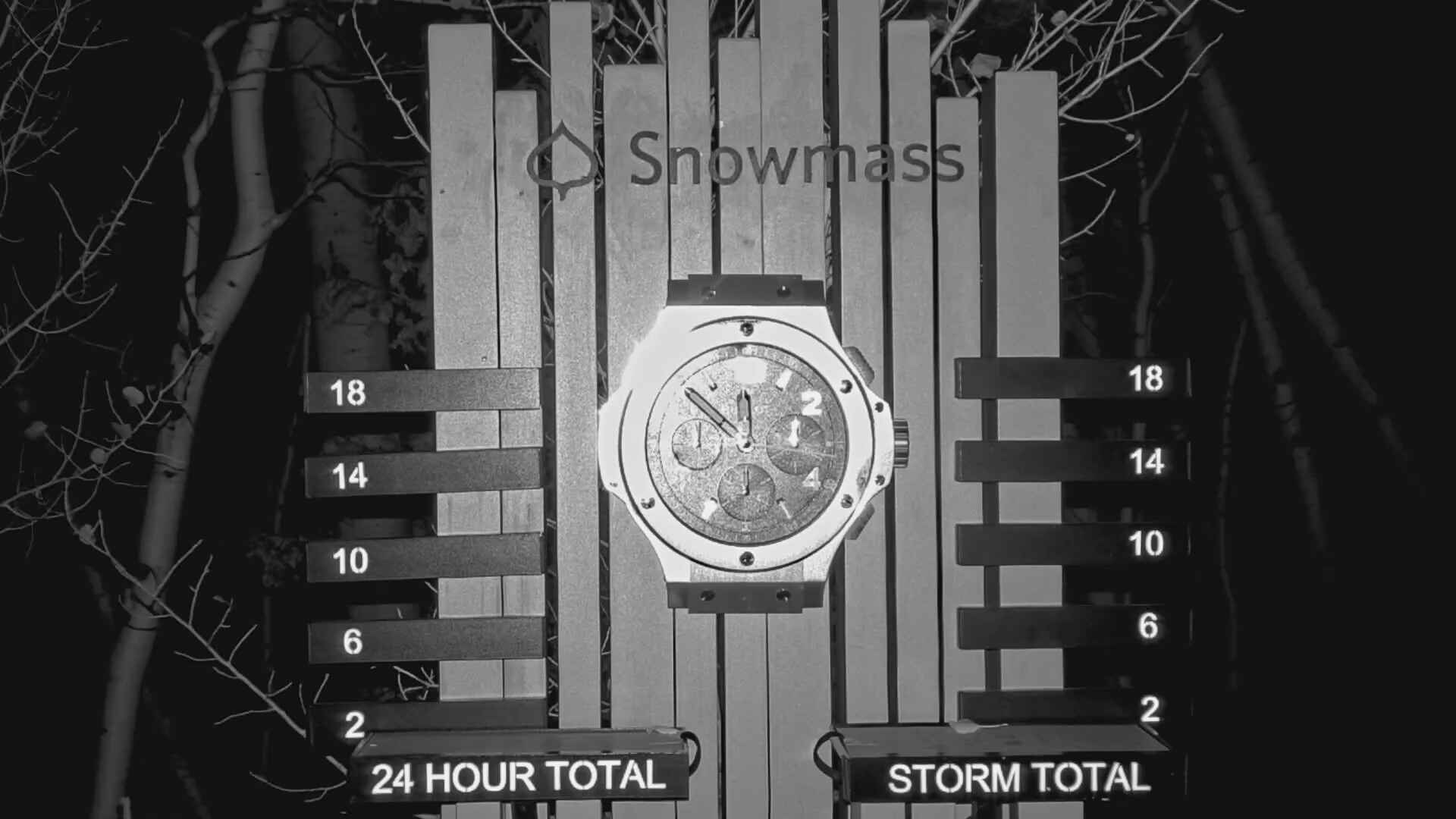 Aspen Snowmass Snow Stake snow cam captured at 4 October 2026 at 11:51 pm GMT-6