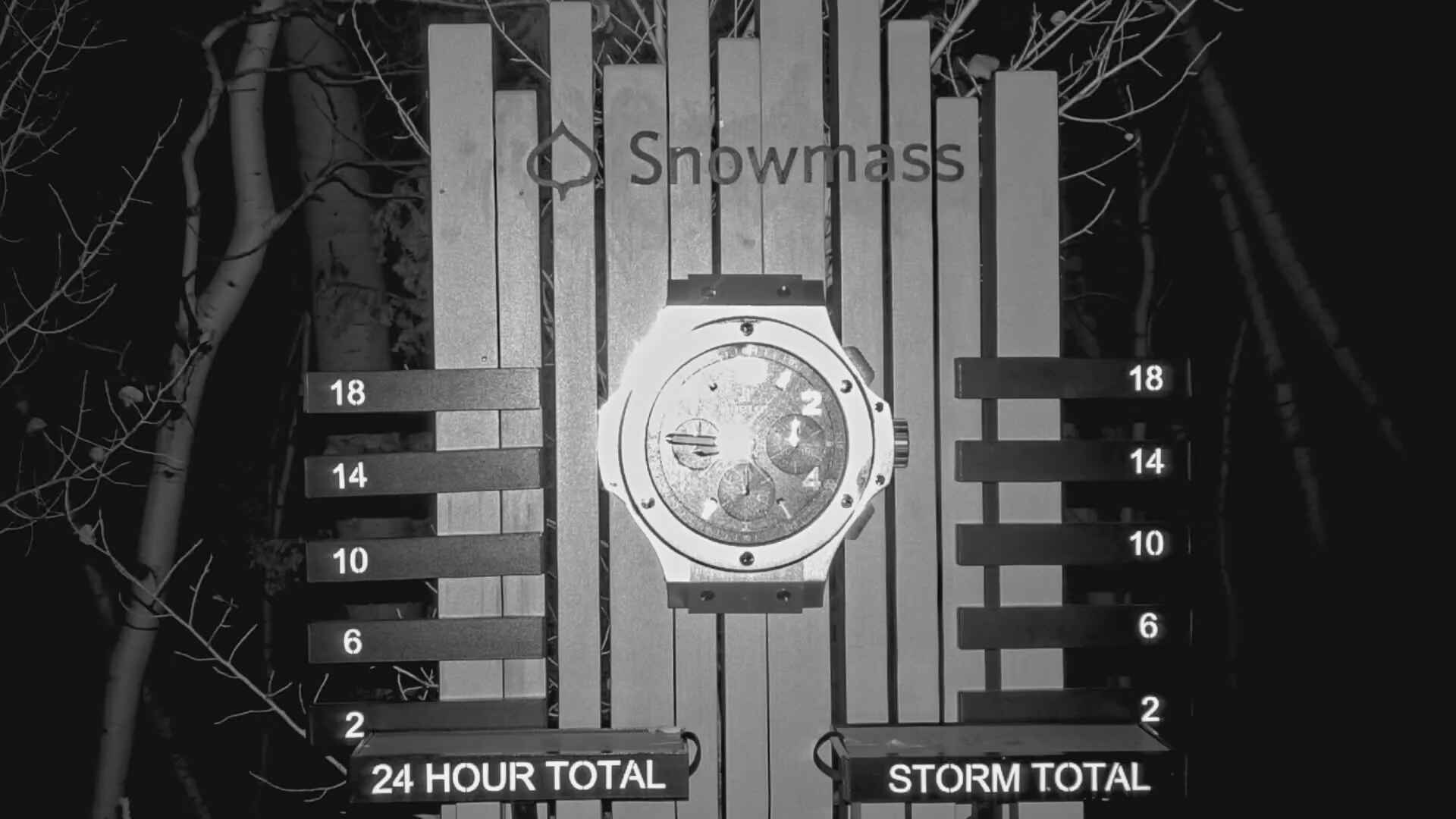 Aspen Snowmass Snow Stake snow cam captured at 5 October 2026 at 8:45 pm GMT-6