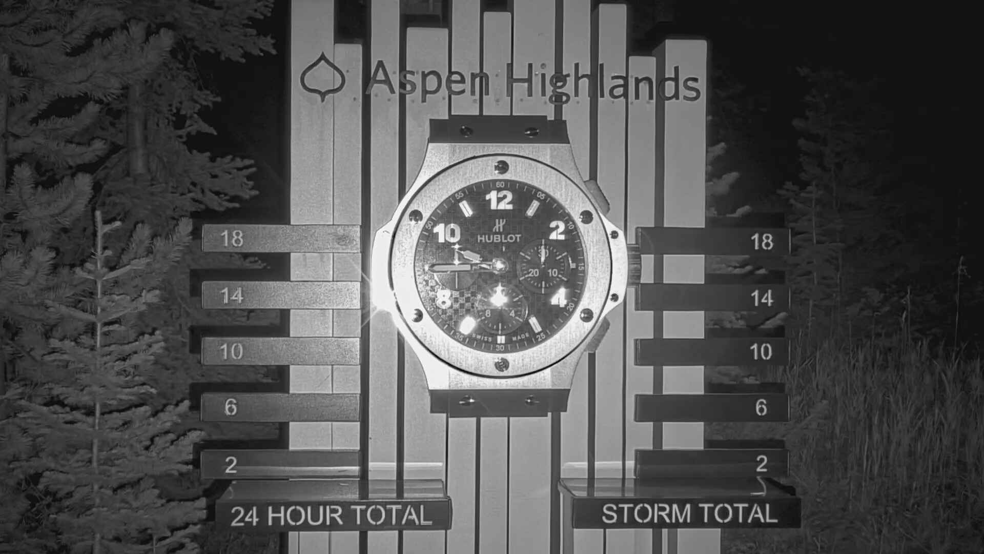 Aspen Aspen Highlands Snow Stake snow cam captured at 5 October 2026 at 8:46 pm GMT-6