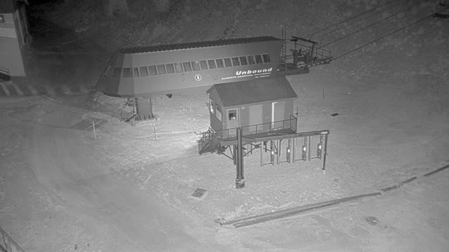Mammoth Mountain Main Lodge snow cam captured at 3 October 2026 at 11:49 pm GMT-7