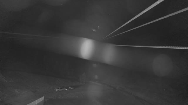 Big Sky Lone Peak Tram snow cam captured at 5 October 2026 at 8:45 pm GMT-6