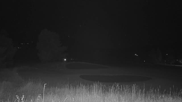 Big Sky Golf Course snow cam captured at 3 October 2026 at 11:50 pm GMT-6