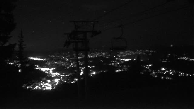 Deer Valley Sterling Express snow cam captured at 3 October 2026 at 11:52 pm GMT-6