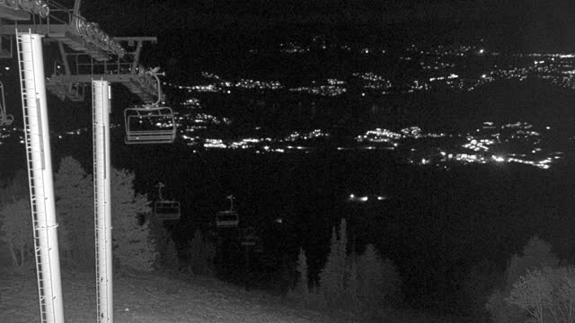 Deer Valley Sultan Express snow cam captured at 3 October 2026 at 11:52 pm GMT-6