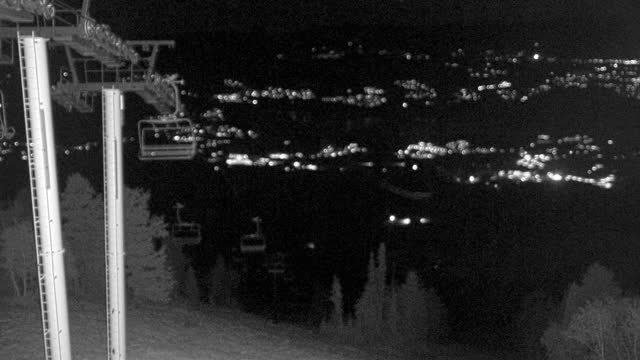 Deer Valley Sultan Express snow cam captured at 4 October 2026 at 11:56 pm GMT-6