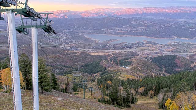 Deer Valley Sultan Express snow cam captured at 5 October 2026 at 6:51 pm GMT-6