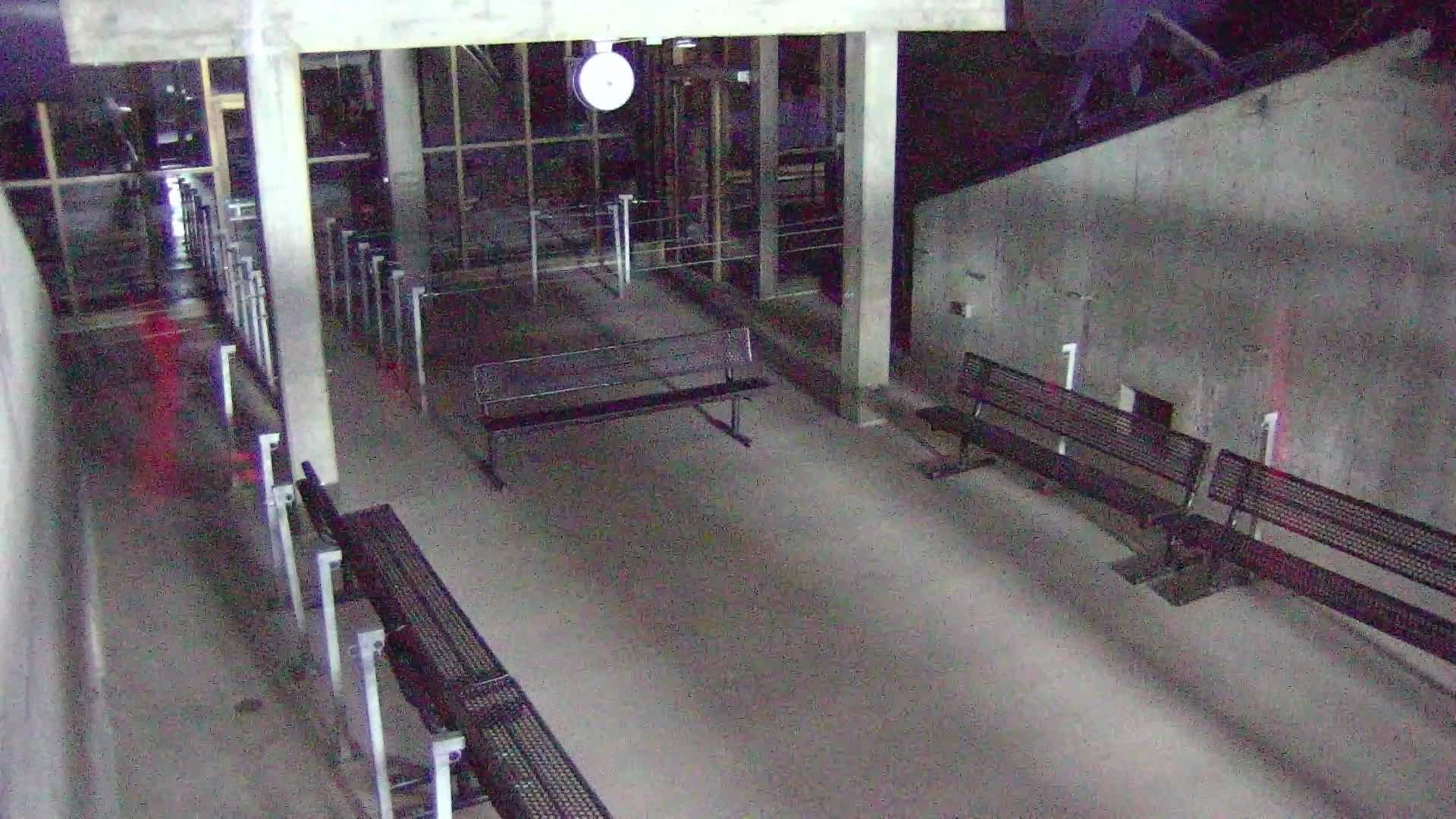 Snowbird Tram Bullpen snow cam captured at 5 October 2026 at 9:55 pm GMT-6
