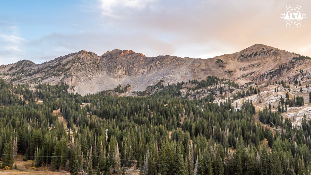 Alta Albion Basin snow cam captured at 5 October 2026 at 7:02 pm GMT-6