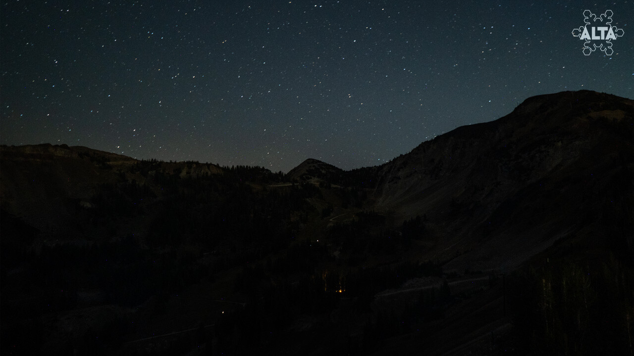 Alta Mount Baldy snow cam captured at 4 October 2026 at 11:59 pm GMT-6