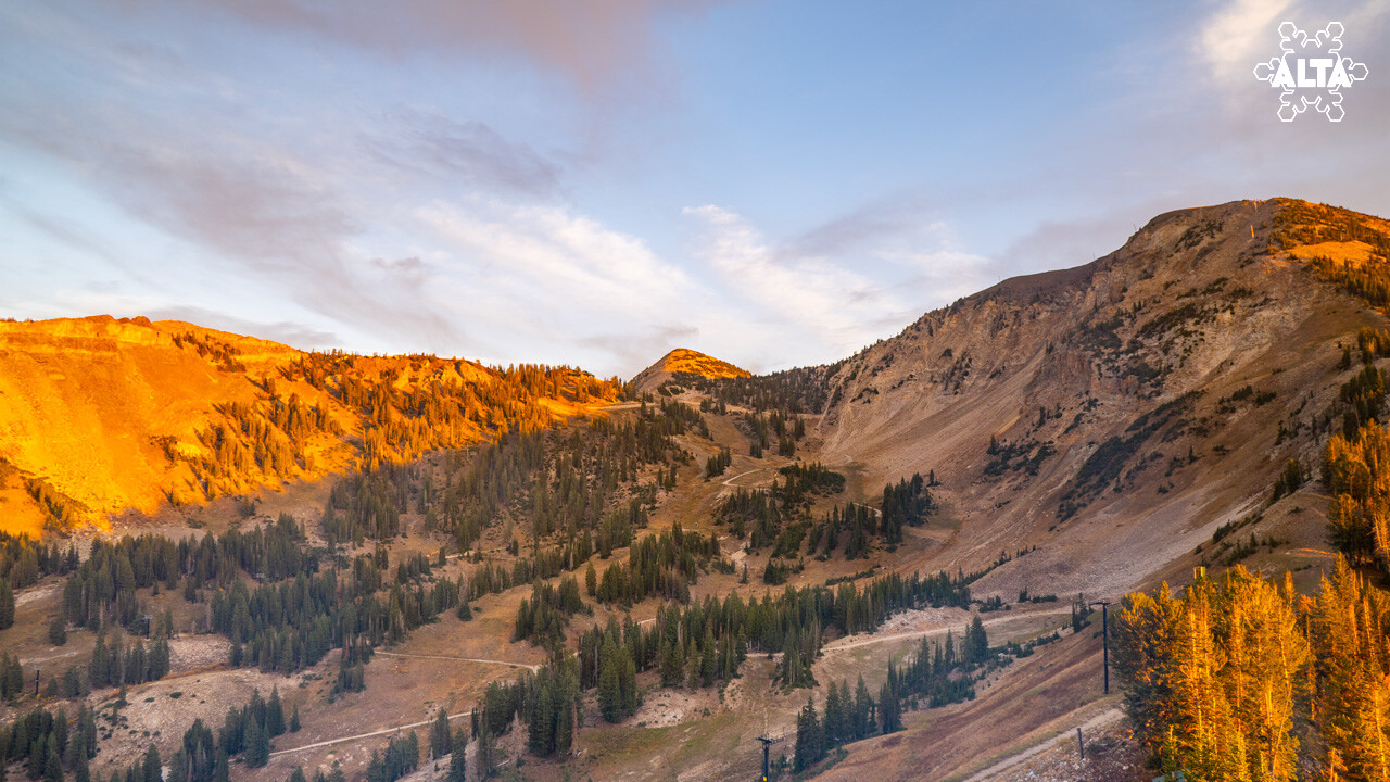 Alta Mount Baldy snow cam captured at 5 October 2026 at 7:02 pm GMT-6